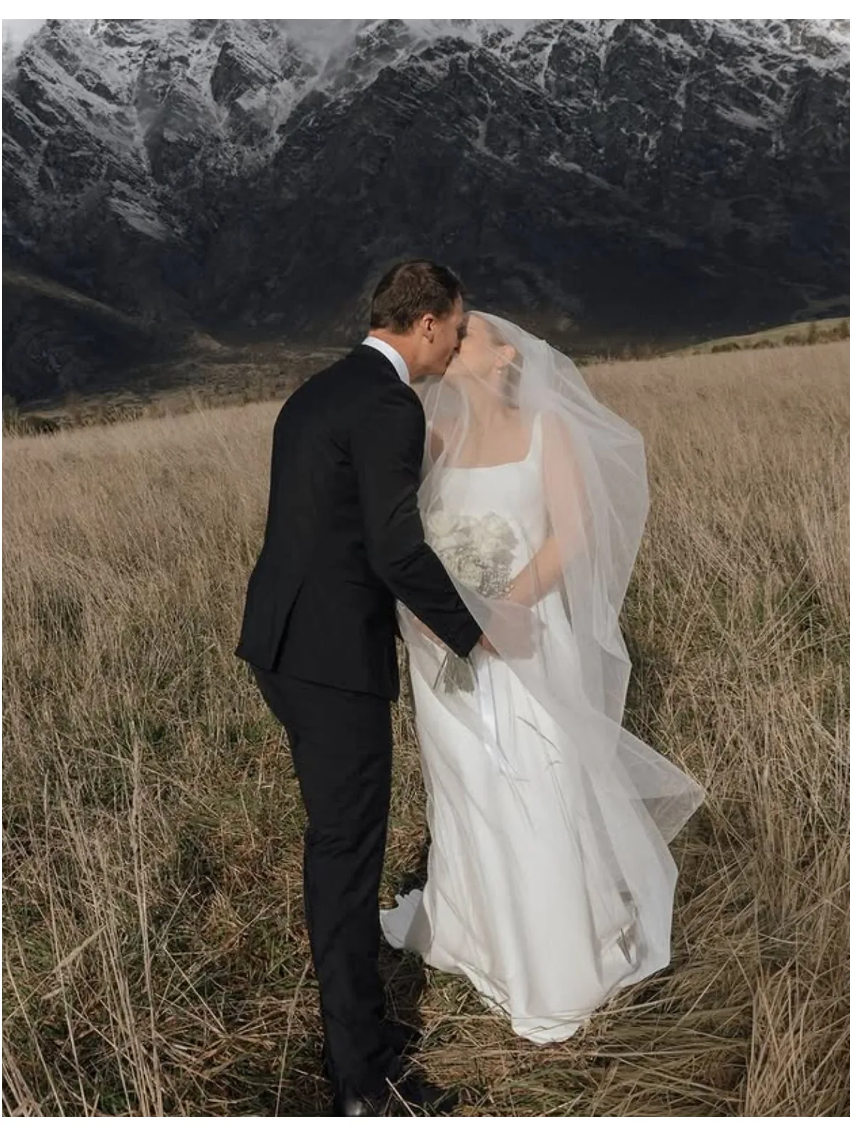 Miss Scarlett bridal gown — minimalist luxury